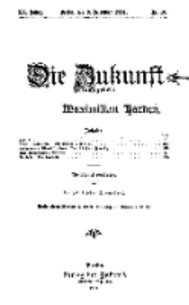 Die Zukunft, 9. Dezember, Jahrg. XX, Bd. 77, Nr 10.