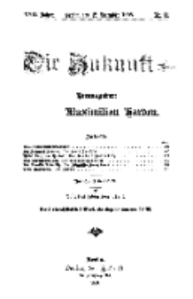 Die Zukunft, 12. Dezember, Jahrg. XVII, Bd. 65, Nr 11.