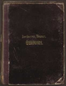 Quatuors pour Piano, Violon, Alte et Violoncelle