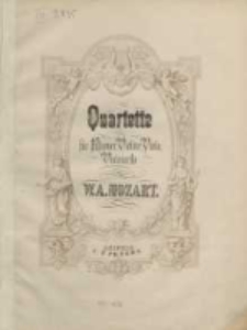 Quartette für Klavier, Violine, Viola, Violoncello