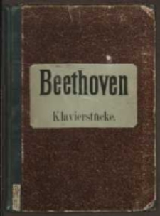 Kleinere Stücke für Klavier allein