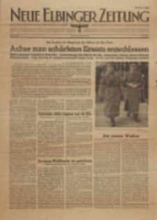 Neue Elbinger Zeitung, Nr. 10, Montag 12. April 1943, 1. Jahrgang