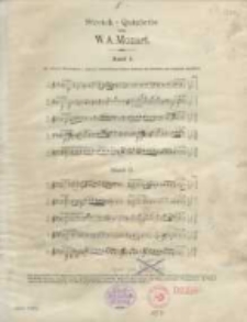 Streich – Quintette I, II, III, IX, X.