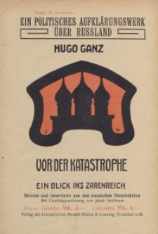 Ein politisches Aufklärungswerk über Russland [ulotka]