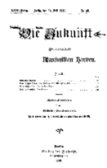 Die Zukunft, 24. Juli, Jahrg. XXIII, Bd. 92, Nr 43.