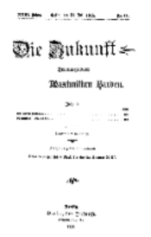 Die Zukunft, 31. Juli, Jahrg. XXIII, Bd. 92, Nr 44.