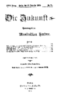 Die Zukunft, 11. Dezember, Jahrg. XXIV, Bd. 93, Nr 11.