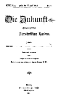 Die Zukunft, 17. April, Jahrg. XXIII, Bd. 91, Nr 29.