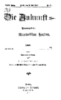 Die Zukunft, 8. Juli, Jahrg. XXIV, Bd. 96, Nr 40.