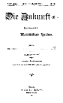 Die Zukunft, 29. Juli, Jahrg. XXIV, Bd. 96, Nr 43.