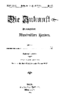 Die Zukunft, 26. August, Jahrg. XXIV, Bd. 96, Nr 47.