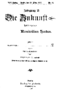 Die Zukunft, 31. März, Jahrg. XXV, Bd. 98, Nr 26.