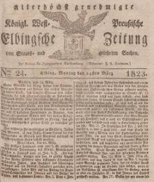 Elbingsche Zeitung, No. 24 Montag, 24 März 1823