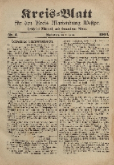 Kreis-Blatt für den Kreis Marienburg Westpreussen, 9. Januar, Nr 2.