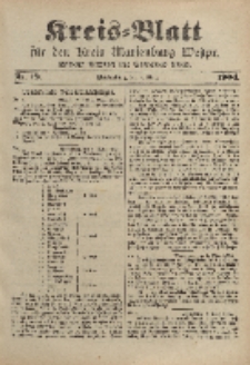 Kreis-Blatt für den Kreis Marienburg Westpreussen, 9. März, Nr 19.