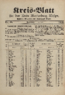 Kreis-Blatt für den Kreis Marienburg Westpreussen, 13. März, Nr 20.