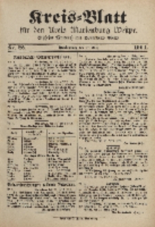 Kreis-Blatt für den Kreis Marienburg Westpreussen, 19. März, Nr 22.