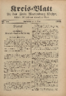 Kreis-Blatt für den Kreis Marienburg Westpreussen, 13. April, Nr 29.