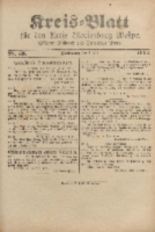 Kreis-Blatt für den Kreis Marienburg Westpreussen, 2. Juli, Nr 53.