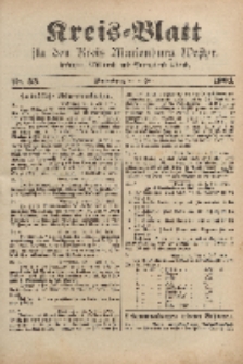 Kreis-Blatt für den Kreis Marienburg Westpreussen, 9. Juli, Nr 55.