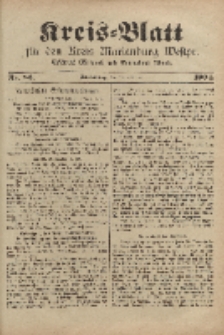 Kreis-Blatt für den Kreis Marienburg Westpreussen, 19. Oktober, Nr 83.