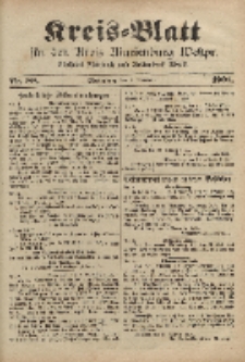 Kreis-Blatt für den Kreis Marienburg Westpreussen, 5. November, Nr 88.