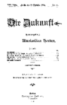Die Zukunft, 10. Dezember, Jahrg. XIII, Bd. 49, Nr 11.