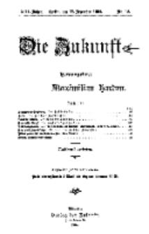 Die Zukunft, 17. Dezember, Jahrg. XIII, Bd. 49, Nr 12.