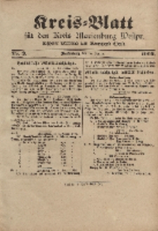 Kreis-Blatt für den Kreis Marienburg Westpreussen, 14. Januar, Nr 3.