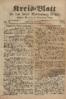 Kreis-Blatt für den Kreis Marienburg Westpreussen, 1. Februar, Nr 8.