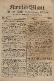 Kreis-Blatt für den Kreis Marienburg Westpreussen, 4. Februar, Nr 9.