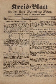 Kreis-Blatt für den Kreis Marienburg Westpreussen, 11. Februar, Nr 11.