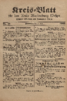 Kreis-Blatt für den Kreis Marienburg Westpreussen, 11. März, Nr 19.