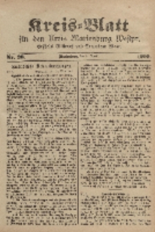 Kreis-Blatt für den Kreis Marienburg Westpreussen, 5. April, Nr 26.