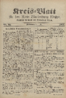 Kreis-Blatt für den Kreis Marienburg Westpreussen, 6. Mai, Nr 35.