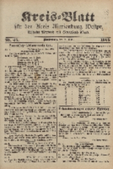 Kreis-Blatt für den Kreis Marienburg Westpreussen, 10. Juni, Nr 45.