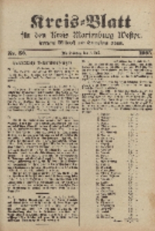 Kreis-Blatt für den Kreis Marienburg Westpreussen, 5. Juli, Nr 52.