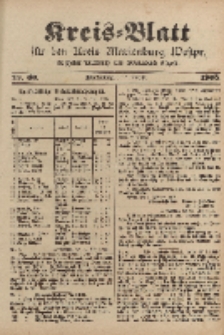 Kreis-Blatt für den Kreis Marienburg Westpreussen, 2. August, Nr 60.