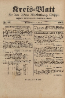 Kreis-Blatt für den Kreis Marienburg Westpreussen, 9. August, Nr 62.