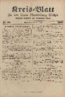 Kreis-Blatt für den Kreis Marienburg Westpreussen, 23. August, Nr 66.