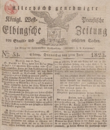 Elbingsche Zeitung, No. 53 Donnerstag, 3 Juli 1823