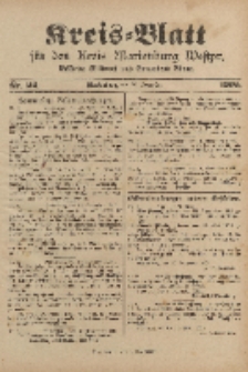 Kreis-Blatt für den Kreis Marienburg Westpreussen, 18. November, Nr 92.
