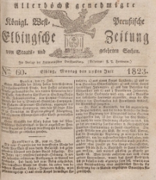 Elbingsche Zeitung, No. 60 Montag, 28 Juli 1823