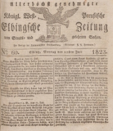 Elbingsche Zeitung, No. 60 Montag, 28 Juli 1823