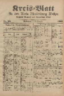 Kreis-Blatt für den Kreis Marienburg Westpreussen, 16. Dezember, Nr 99.