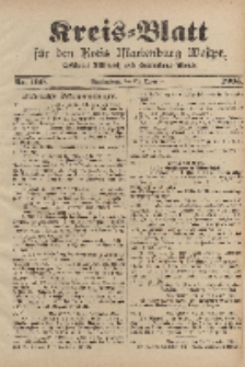 Kreis-Blatt für den Kreis Marienburg Westpreussen, 20. Dezember, Nr 100.
