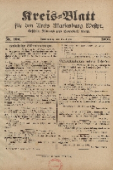 Kreis-Blatt für den Kreis Marienburg Westpreussen, 30. Dezember, Nr 102.