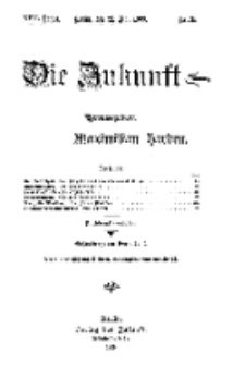 Die Zukunft, 29. Mai, Jahrg. XVII, Bd. 67, Nr 35.