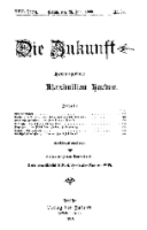 Die Zukunft, 26. Juni, Jahrg. XVII, Bd. 67, Nr 39.