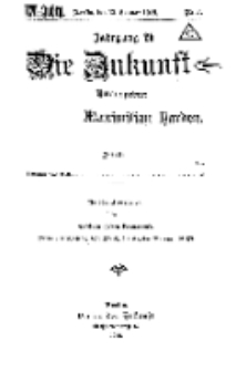 Die Zukunft, 12. Januar, Jahrg. XXVI, Bd. 100, Nr 7.